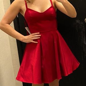 Short formal dress